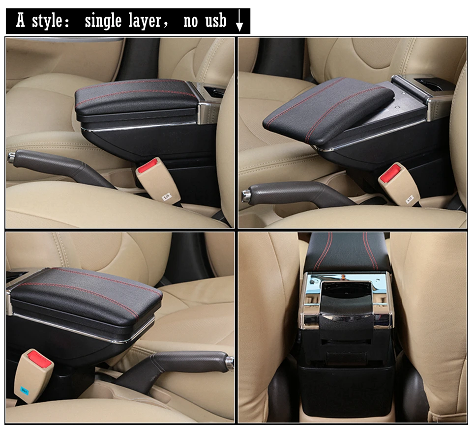 Подлокотник для honda BRV honda mobilio BR-V, подлокотник, коробка для хранения, с подстаканником, пепельница, USB интерфейс pro