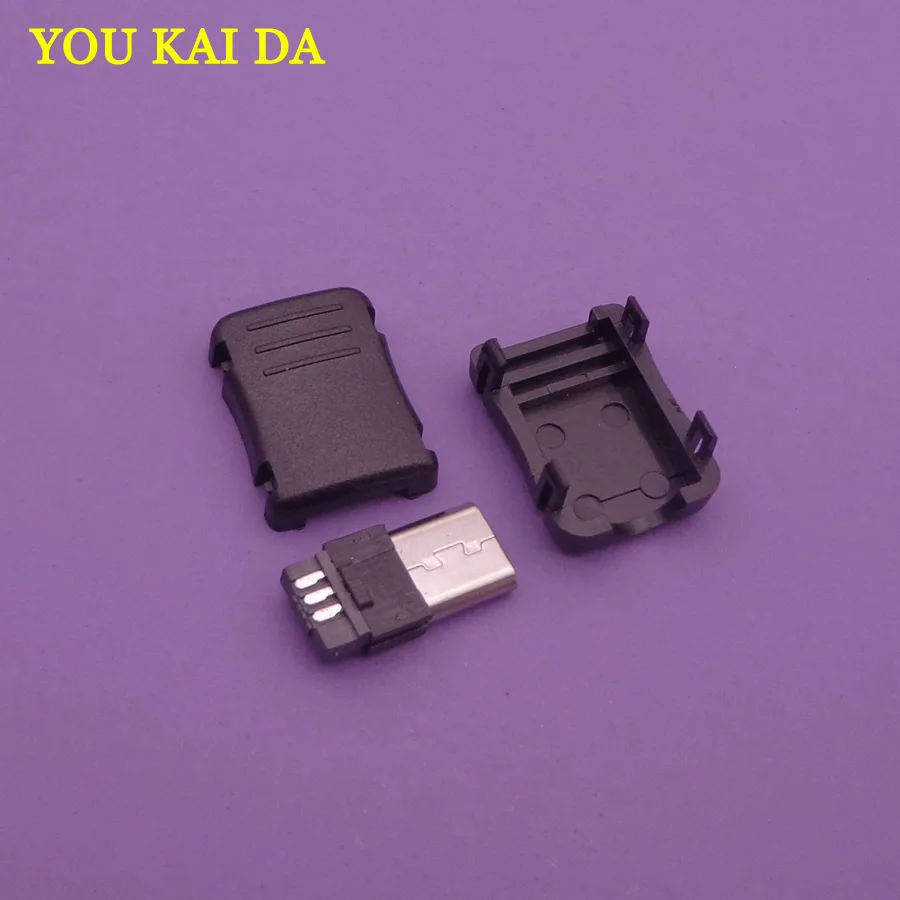10 шт. Штекерный разъем Micro USB с пластиковой крышкой|socket connector|t type connectorsocket dc |
