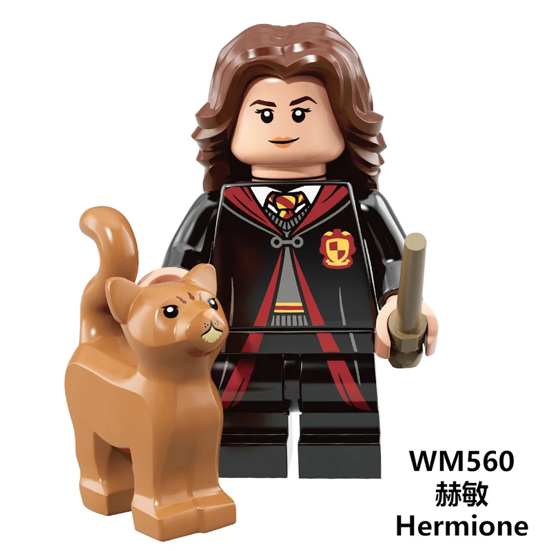 WM560 Dobby Luna Longbottom Трелони Диггори Дин Томас серия Harry Potters строительные блоки Подарочные игрушки WM566 - Цвет: WM560