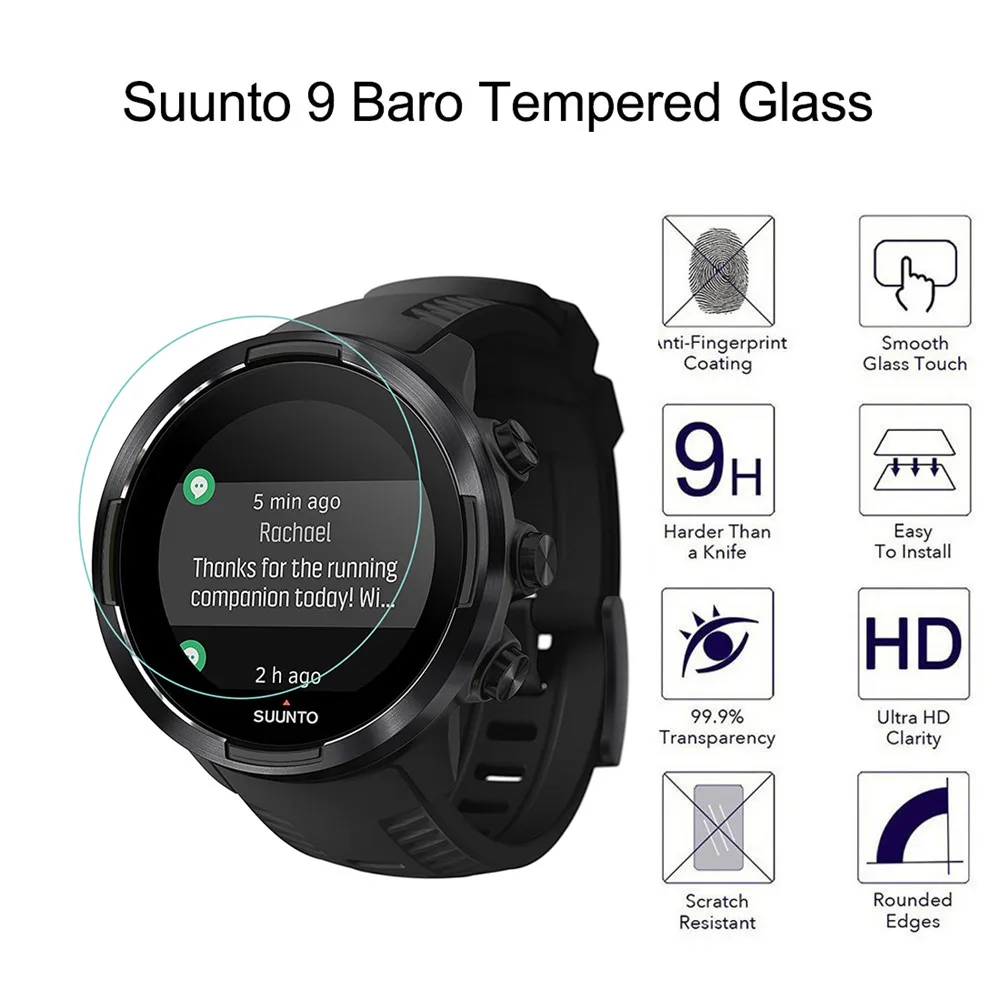 Защитное стекло для смарт часов Suunto 9 Baro 3 шт./упаковка|Смарт-аксессуары| |