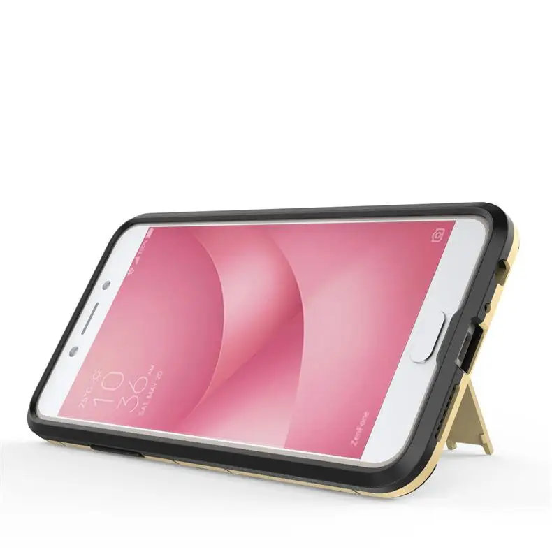 Для OPPO A77 чехол для телефона Гибридный Броня прочный резиновая Kickstand
