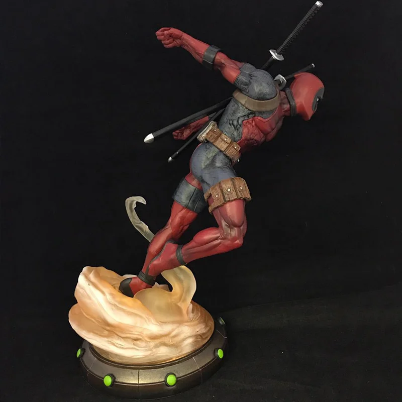 X-Men Deadpool с ножом фигурки игрушки ПВХ экшн-фигурки коллекция модель H756 27 см |