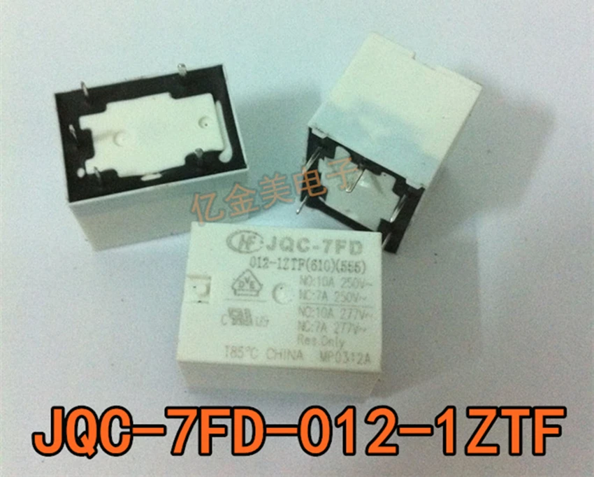 

JQC-7FD-012-1ZTF (610) (555) Relay JQC-7FD-012-1ZTF