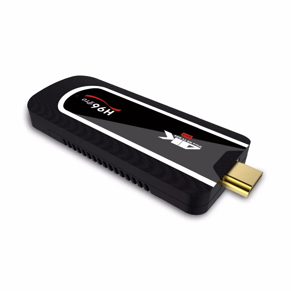 Новейшая Система Android 7 1 H96 Pro 4K tv Stick с клавиатурой H.265 HEVC S912 64 бит Восьмиядерный