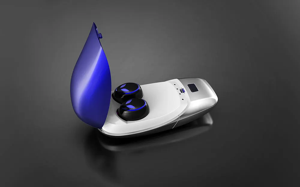 TWS Bluetooth 5,0 беспроводные наушники портативные компактные стерео гарнитура для мобильного телефона с функцией подавления шума