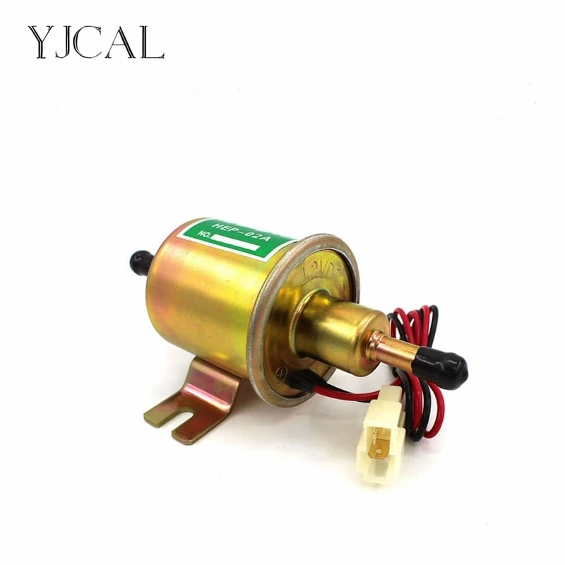 HEP-02A Electronic Fuel Pump 12V 24V Car Modification Oil Diesel Low Pressure Petrol For Motorcycle TOYOTA Ford Yanmar NISSAN electric fuel pump low pressure universal diesel petrol gasoline pump 12v for car motorcycle