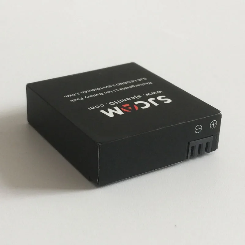 Комплект из 2 предметов спортивной экшн камеры SJCAM SJ6 Легенда Батарея 3 8 V 1000 мА/ч