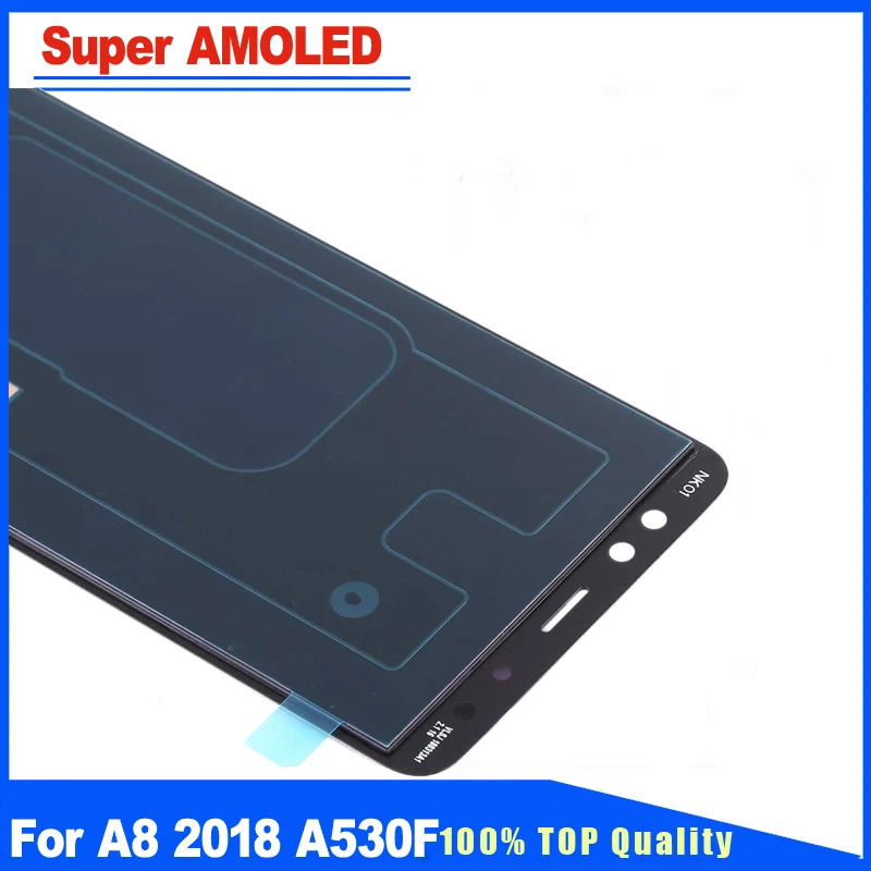 Для Samsung Galaxy A8 2018 SM-A530 A530F A530DS A530N Super AMOLED ЖК дисплей с сенсорный экран Полное