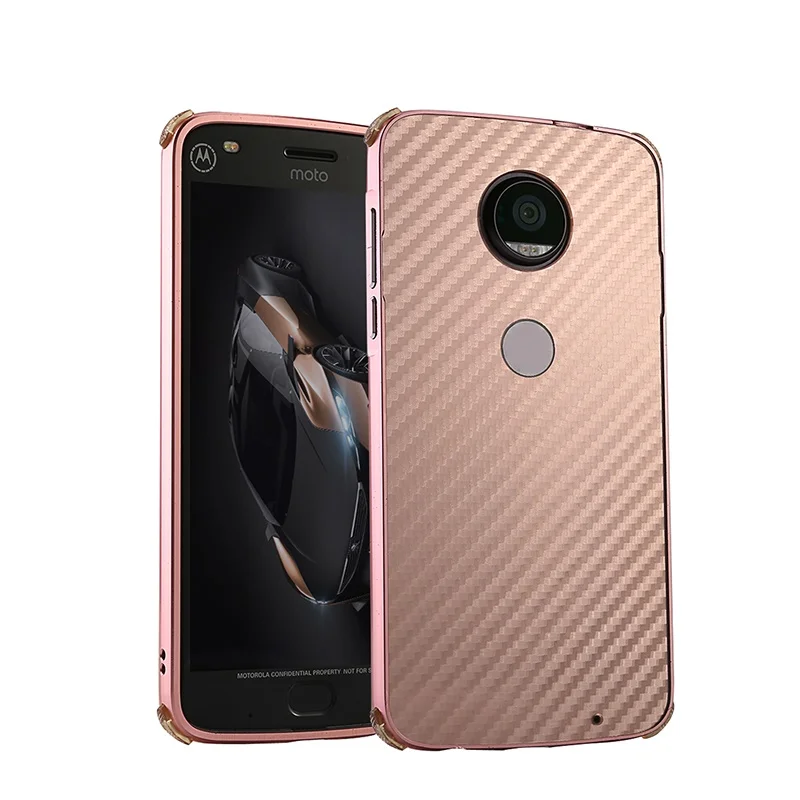 Чехол для Motorola Moto Z Z2 Z3 Play чехлы Force чехол из углеродного волокна 2 в 1 ударопрочный