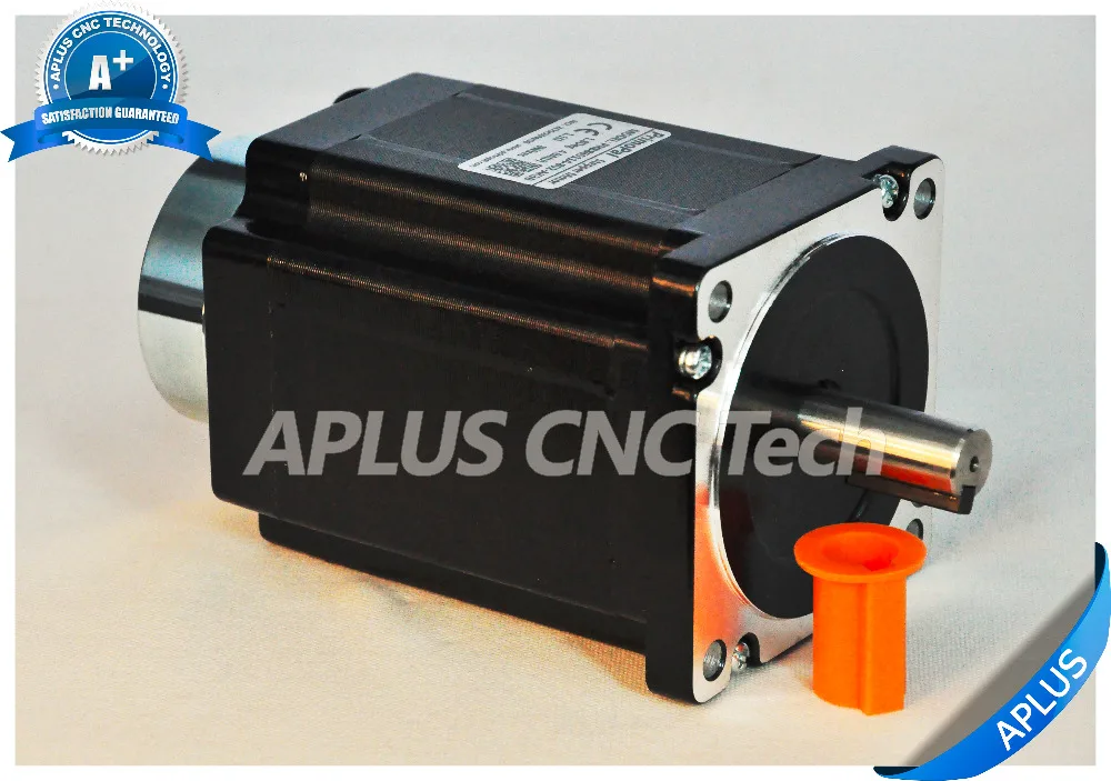 NEMA 34 Stepper Motor with Brake 114mm 1160oz-in 5.6A 8Leads | Обустройство дома