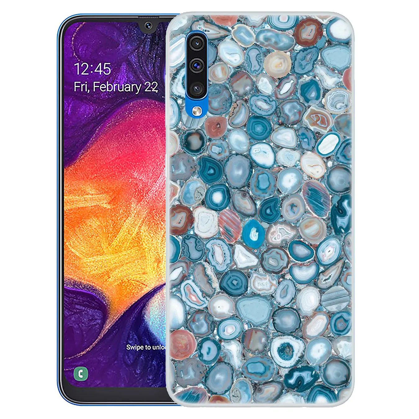 Lavaza Newest Fashion Marble BlackRose Gold Phone Case for Samsung Galaxy A10 A20 A30 A40 A50 A60 A70 M40 M30 M20 M10 A20e Cover | Мобильные