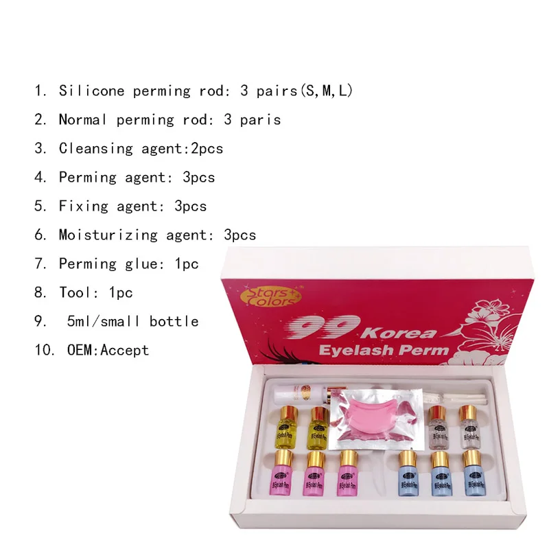 99 Корея ресниц Пермь набор для макияжа естественные Ложные ресницы клей