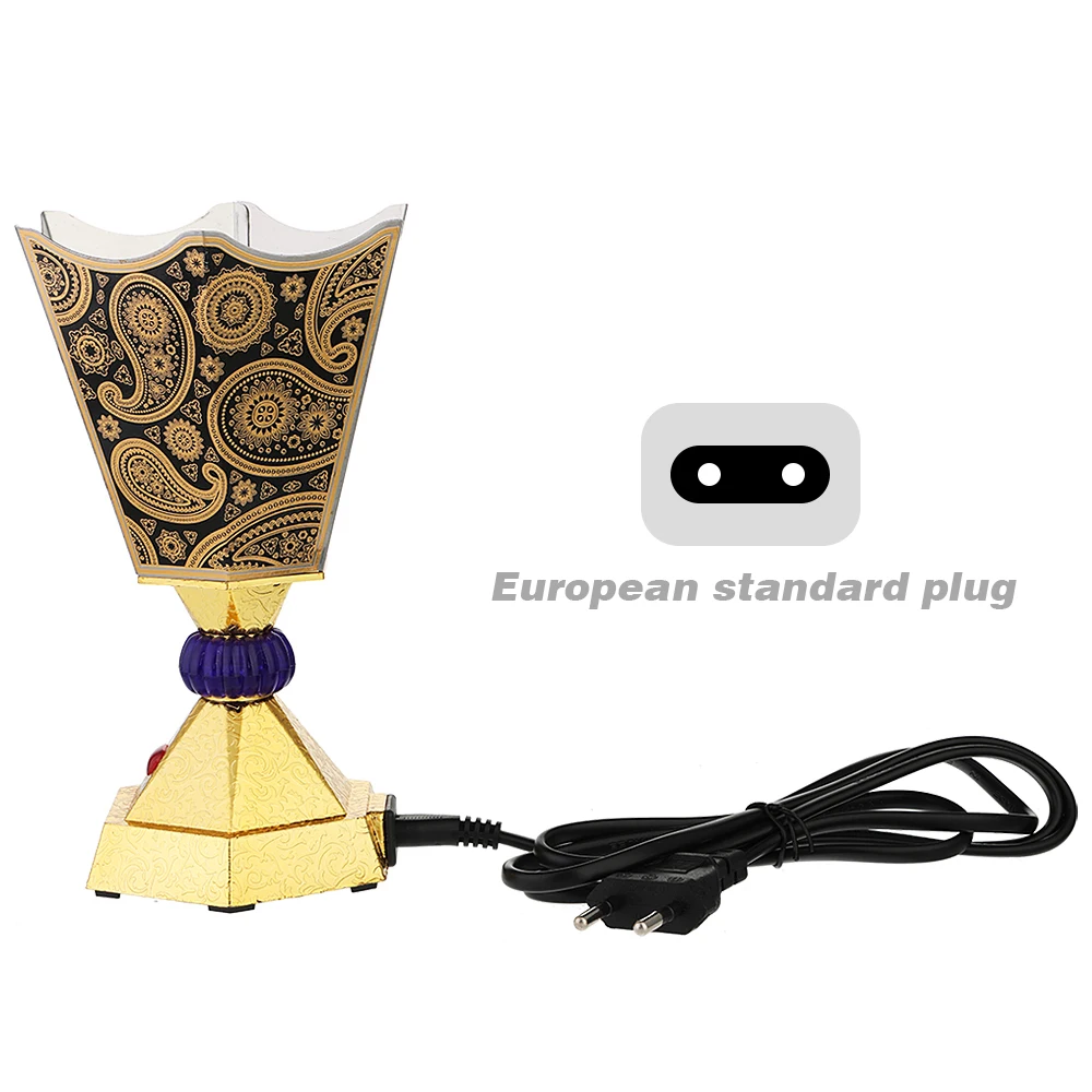 1 шт. легированная электрическая горелка ладана шестиугольная Солнечная Луна