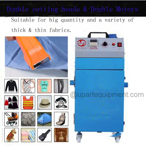 

Thread ends cutting machine for cap shoe clothes