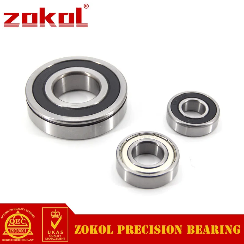 ZOKOL подшипник 207 6207 глубокий шаровой 35*72*17 мм|bearing 6207|bearing bearingbearing groove |