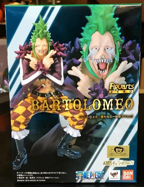 100% Original BANDAI Tamashii Nations Figuarts ZERO Exclusive Collection Figure - Bartolomeo from &quotONE PIECE&quot | Игрушки и хобби