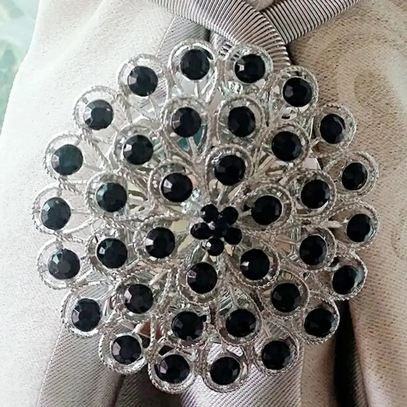 Аксессуары для домашнего декора Хрустальная пружина Магнитная занавес Пряжка