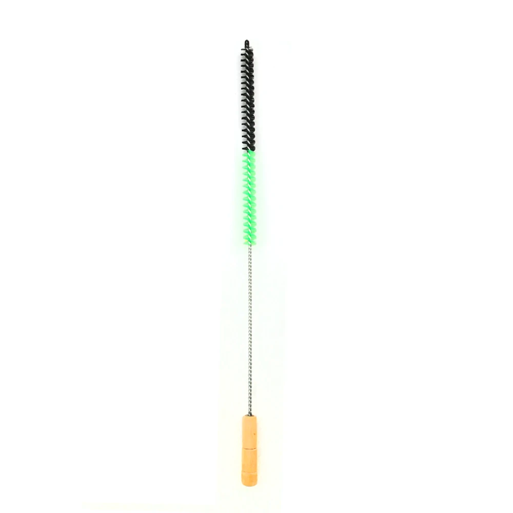 Green SY 1 шт. Длина(66 см) щетка для чистки кальян наргиль металлическая труба силиконовые аксессуары для шланга - Цвет: Green