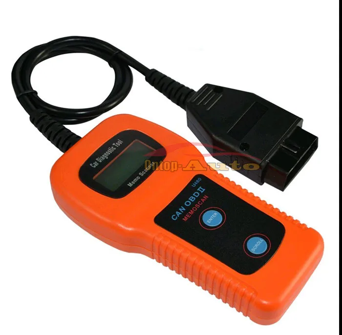 Светодиодный U480 OBD2 OBDII Авто Двигатель считыватель кода неисправностей сканер