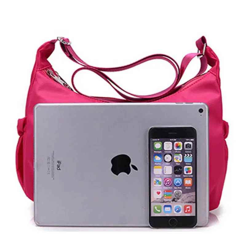 Женская сумка через плечо нейлоновая повседневная дорожная модные оригинальные