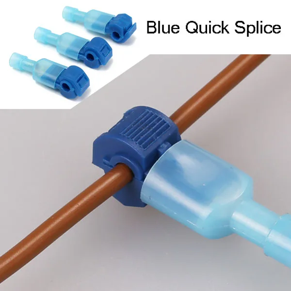 Бесплатная доставка 100 шт. синие быстроразъемные клеммы и штыревой соединитель 2 5
