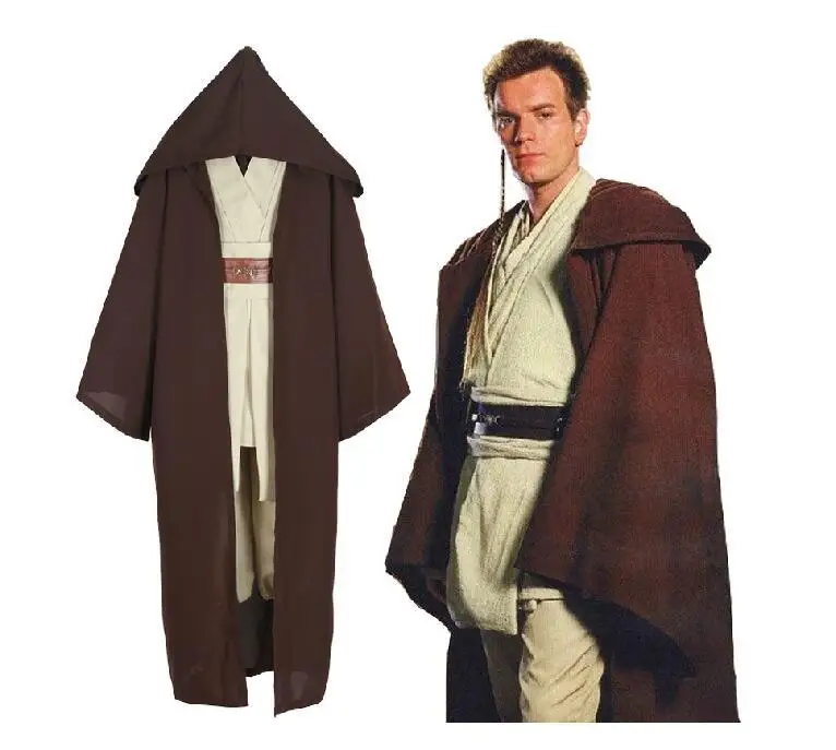 

Star Wars Men Adult Jedi Knight Robe Galaxy Suit Cloak Cape Cosplay Costume Gift