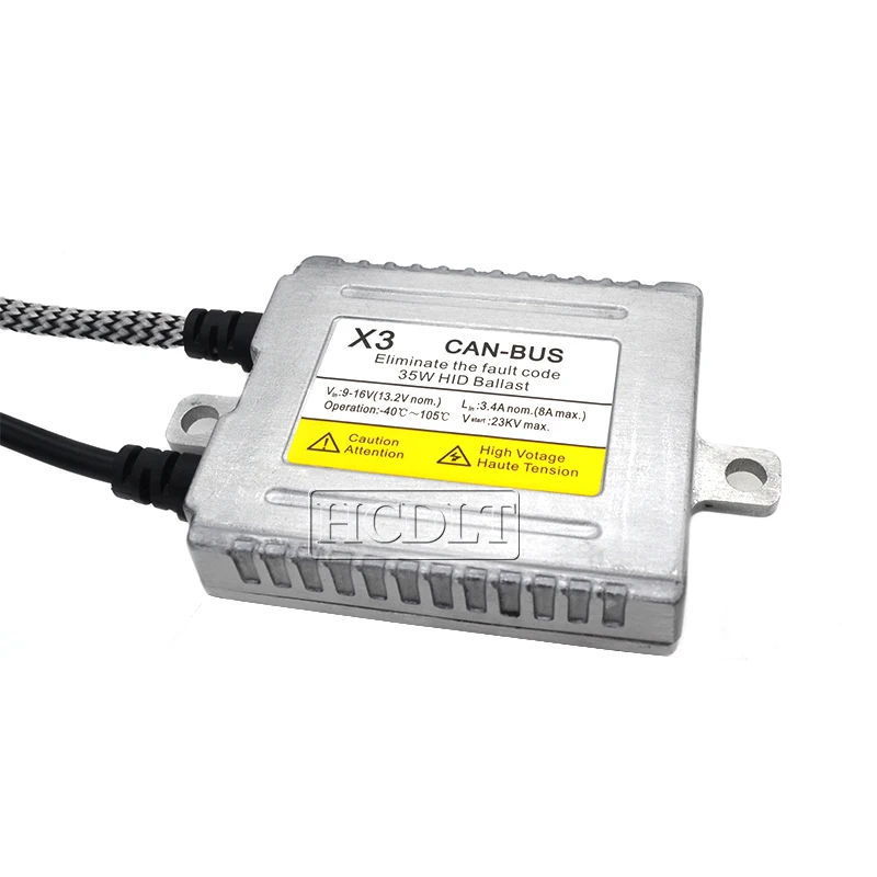 HCDLT AC 35W Xenon Canbus HID Ballast For Car Light Conversion Kit DLT X3 Error Free EMC Slim Reactor | Автомобили и мотоциклы