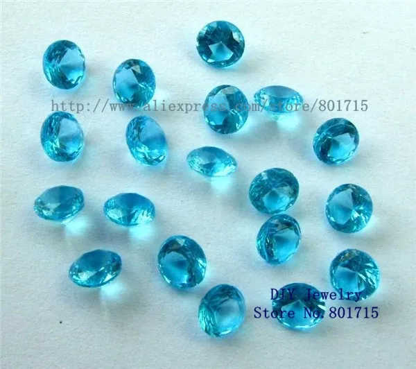 Оптовая продажа 10 шт 5 мм камень круглый Плавающий Шарм Для плавающего медальона