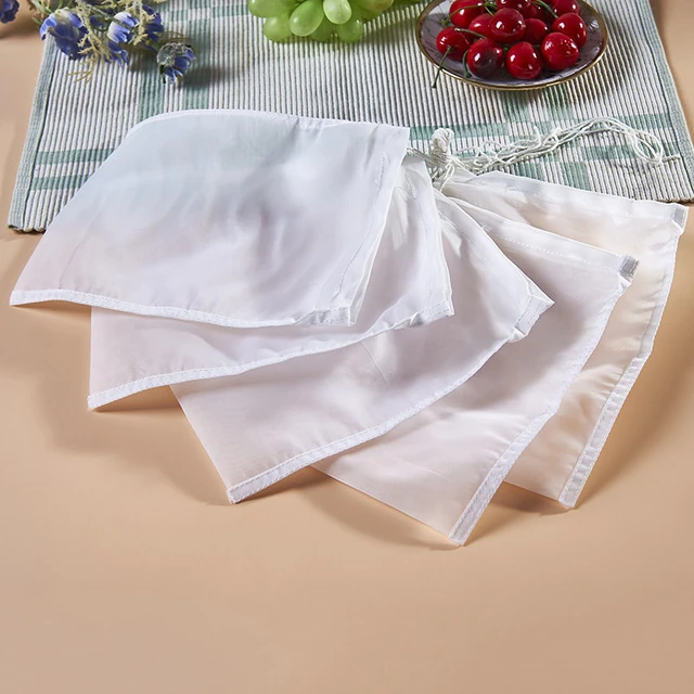 Practical Food Nut Milk Tea Fruit Juice Coffee Wine Fine Nylon Mesh Net