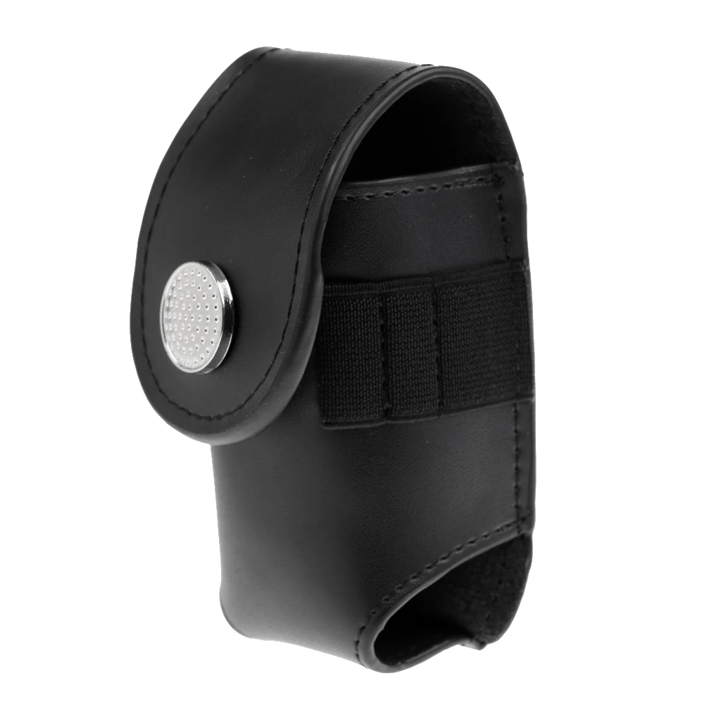 MagiDeal Mini Portable Leather Clip On Golf Ball Holder Pouch Tees Storage Bag | Спорт и развлечения