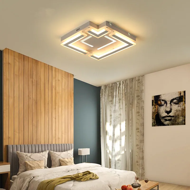

Ultrathin Surface Mounted Triangle Modern led ceiling lights lamp for living room bedroom lustres de sala home Dec Ceiling Lamp