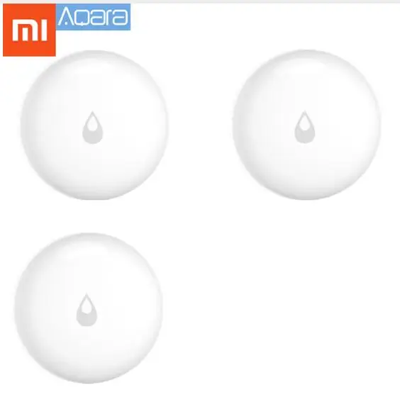 3Pcs Xiaomi Aqara беспроводной датчик погружения воды IP67 водонепроницаемый пульт дистанционного управления с приложением Mijia Умный дом Безопасность - Цвет: 3Pcs