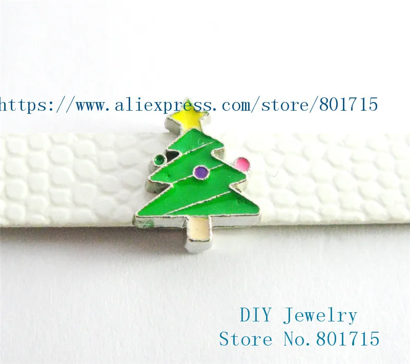 Оптом новые стили Популярные 10 шт. 8 мм Рождественская елка SL421 аксессуары для