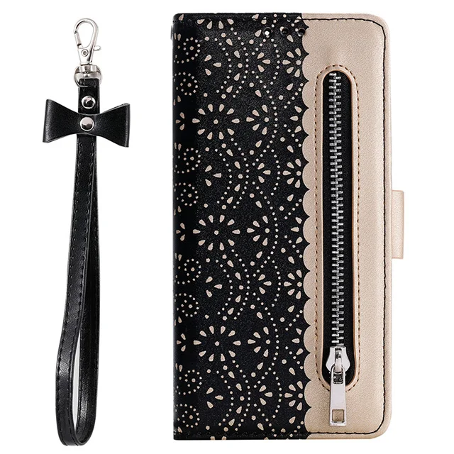 Black Coque S8 S9 S10 J4 J6 плюс A40 A50 A70 S7Edge пара простой кожаный откидной Чехол-Кошелек с подставкой для samsung Galaxy A6 A7 A8 для карт из искусственной кожи - Цвет: Black
