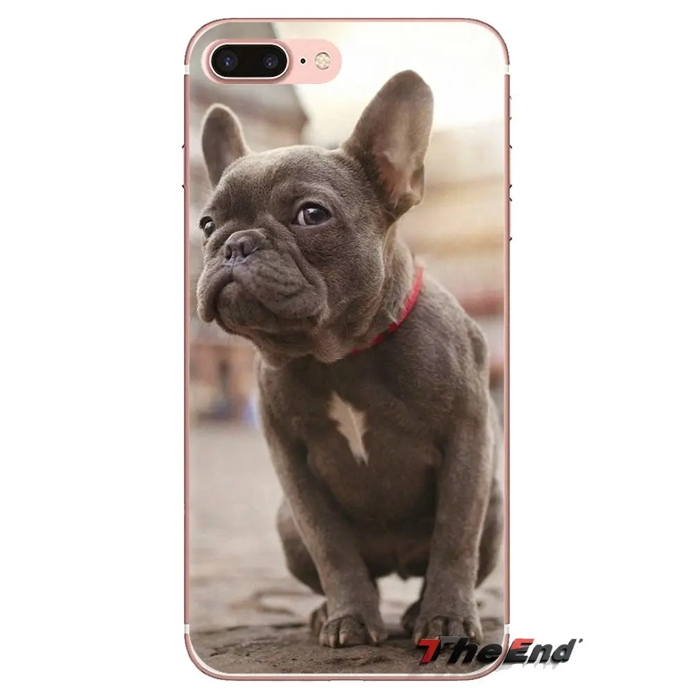 Soft Silicone TPU Case whimsical french bulldog Dogs puppy For iPod Touch Apple iPhone 4 4S 5 5S SE 5C 6 6S 7 8 X XR XS Plus MAX |
