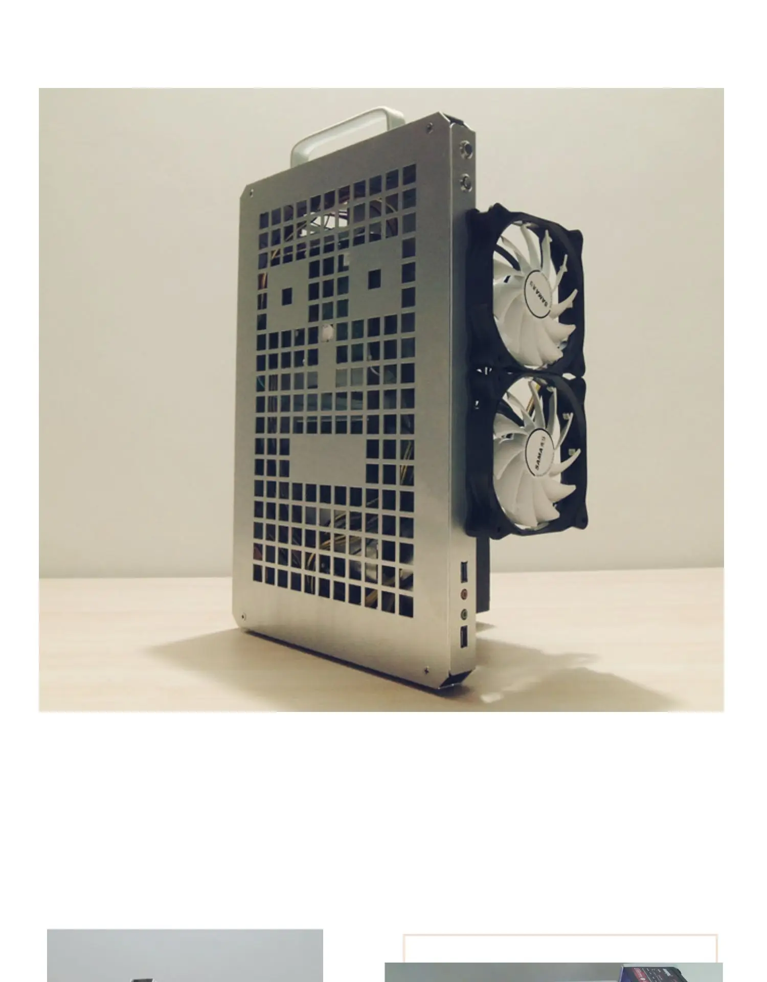 Тестовая скамья с рамкой для ПК ATX EATX MATX ITX горизонтальный вертикальный настенный алюминиевый чехол с открытым воздухом поддержка водяного охлаждения 240 120 140