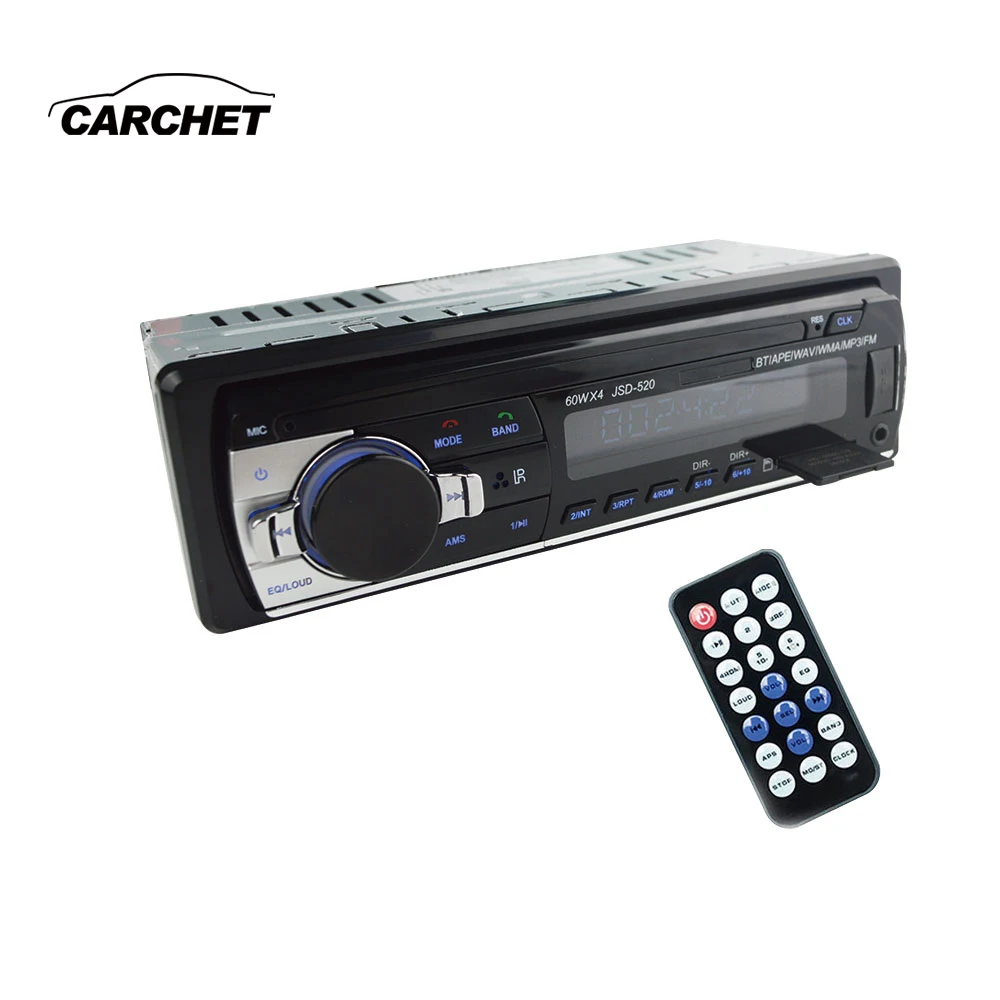 CARCHET DC 12V Bluetooth Автомобильный MP3 плеер громкой связи без потерь музыкальное радио
