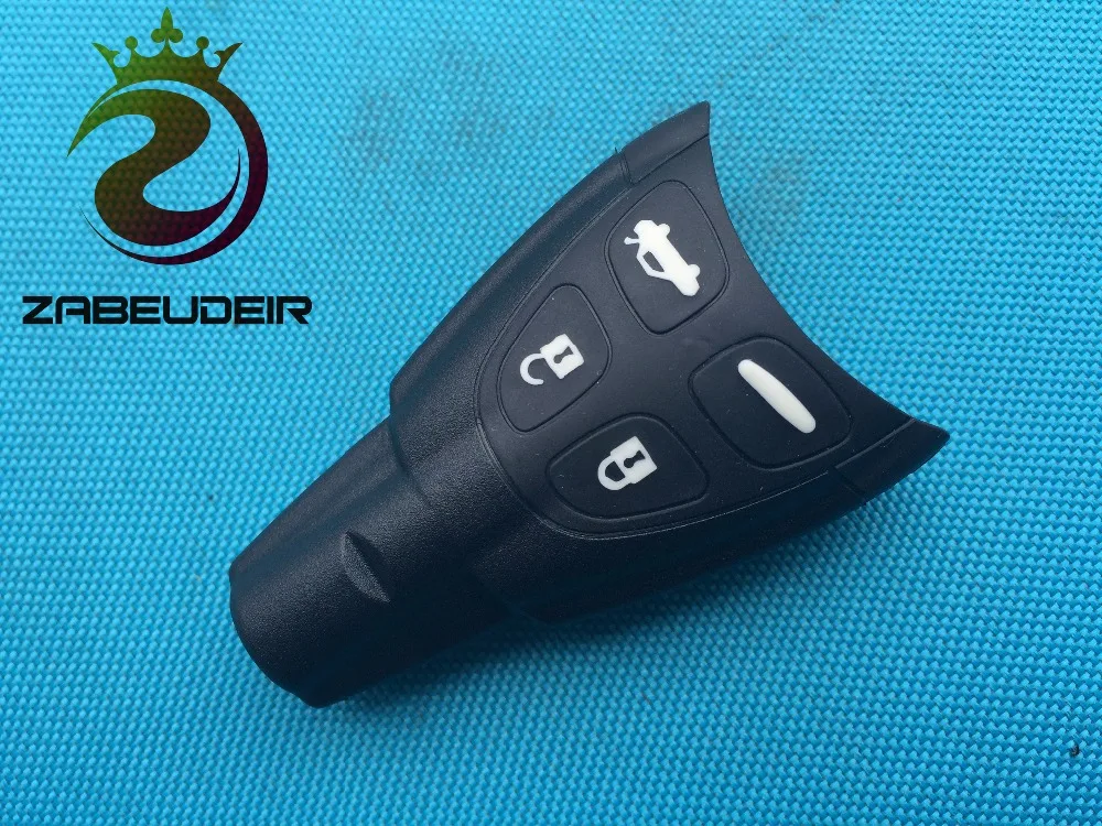 10PcsLot Replacement Key Blank Cover For SAAB 93 95 9-3 9-5 4 Buttons Car Remote Rubber FOB Case Shell No Logo Accessories Parts - купить по