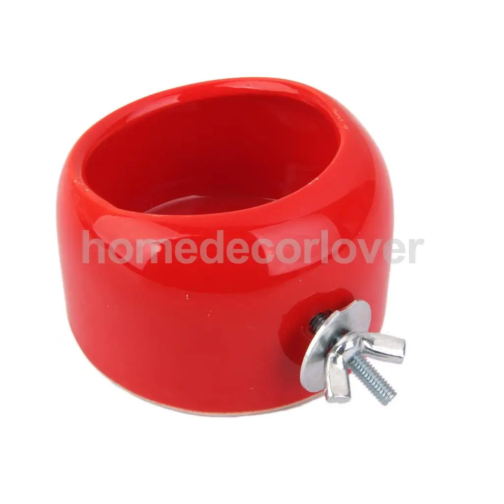 Керамическая чаша для копов маленькая животное птица попугай клетка питомцев