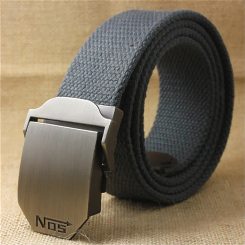 

Long Weave Canvas Belt Mens Waist Belt Casual Brand Cargo Belts Automatic Buckle-Belt Male Military Tactical Belt 140cm 150cm