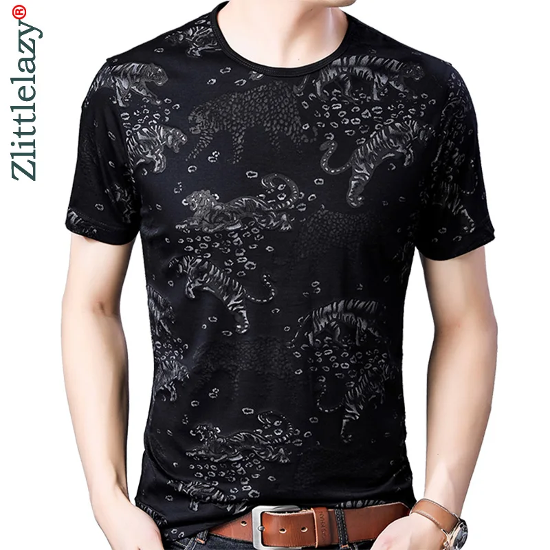 

2022 Brand Casual Summer Luxury Short Sleeve T Shirt Men Streetwear Tshirt Fashion Fitness T-shirt Jersey Mens Tee Shirts 52009