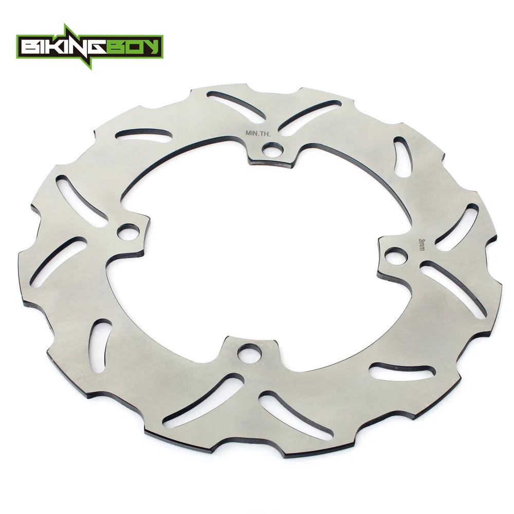 BIKINGBOY Передние Задние тормозные диски роторы колодки для Kawasaki KX250F 2004 2005 KXF KX-F 250 04 05