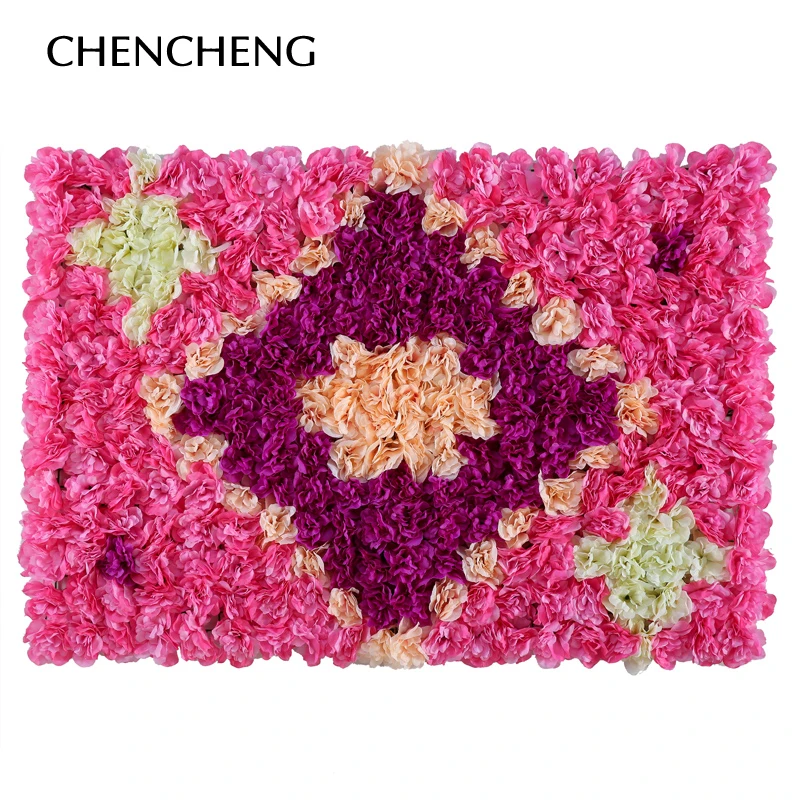 CHENCHENG 40 см * 60 шелковые искусственные цветы пионы розы поддельные Свадебные стены