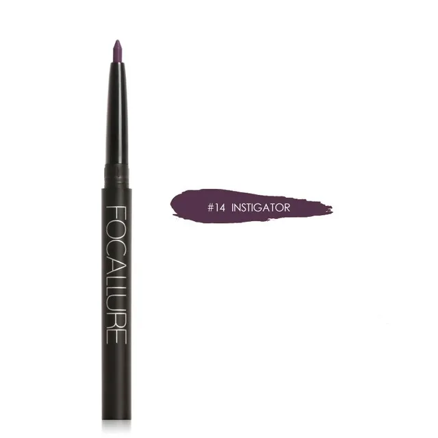 Телесный Focallure 19 цветов lipliner ручка Профессиональный водонепроницаемый Контурный карандаш для губ для женщин сексуальная матовая помада Косметические Карандаши - Цвет: Телесный