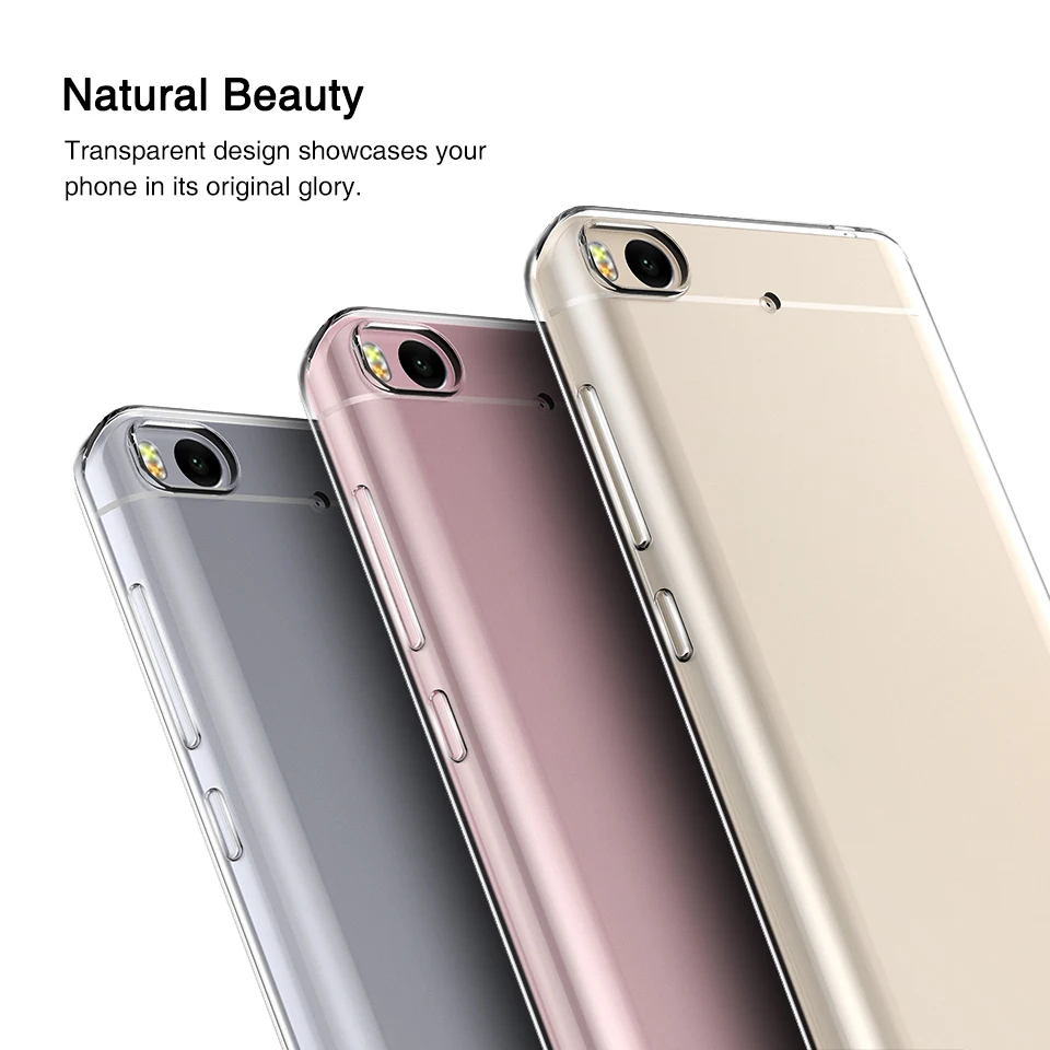 Easyacc тонкий противоударный защитный чехол для телефона Xiaomi Mi 5S / Mi5S Plus роскошный