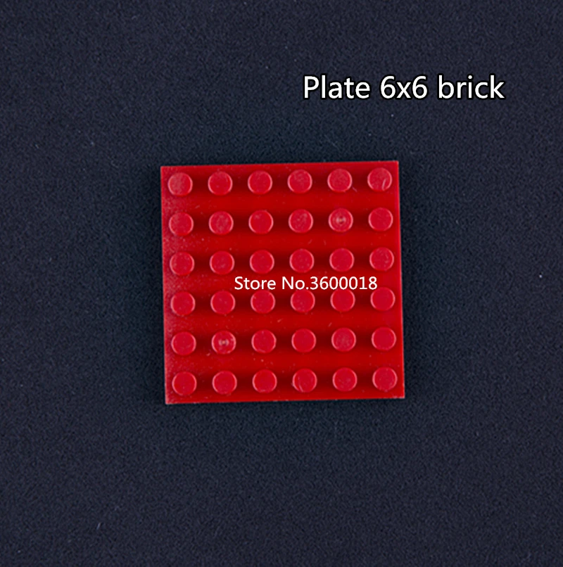5-50pcs/lot Decool 6*6 Plate Compatible with 3958 6x6 Bricks Baseplate DIY MOC Building Blocks Toys Children Parts | Игрушки и хобби