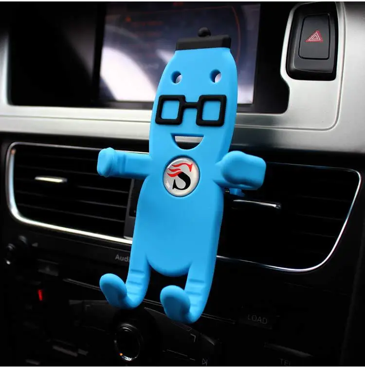 

2021 new Air conditioning outlet car phone bracket Creative bracket suitable for 3.5-6 inch phone wholesale