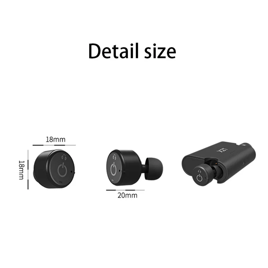 Yisailing X2T наушники-вкладыши TWS True Беспроводной гарнитура Bluetooth CSR с Магнитный