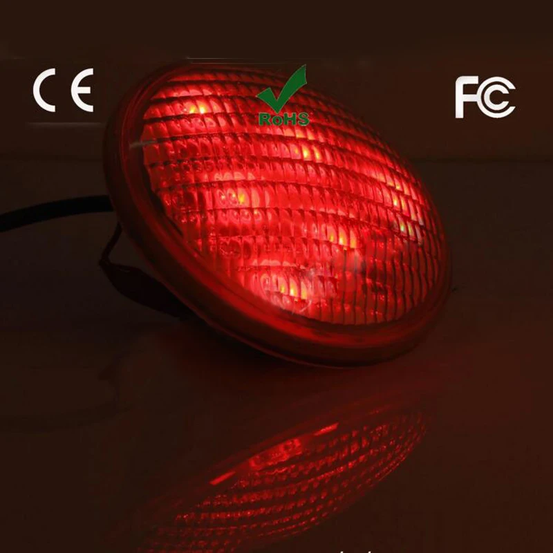 Par56 72 Вт RGB подводный светильник пруд фонтан Светодиодный лампа для бассейна AC12-24V