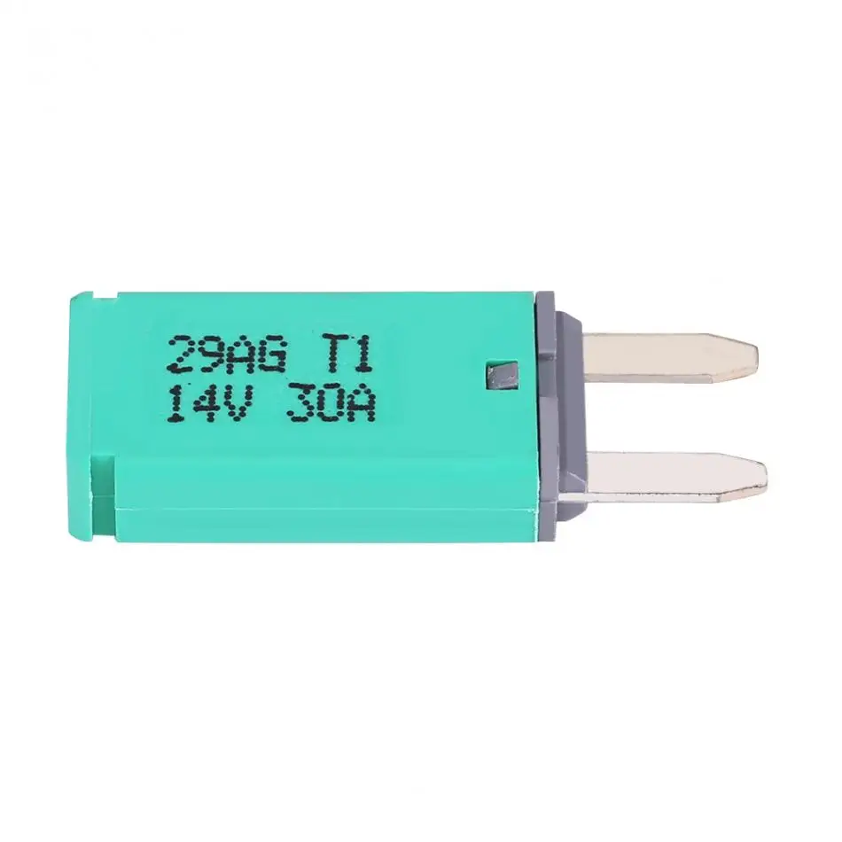 14V DC 30A Green Color Fuse Automatic Reset Mini Circuit Breaker Blade Fuses for Car Truck Boat RV | Автомобили и мотоциклы
